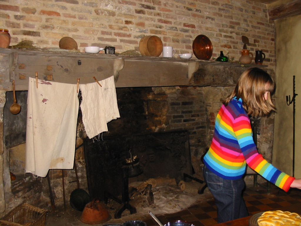 Kitchen Fireplace