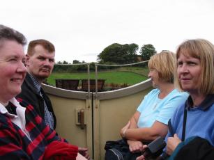 A group of us on the wagonway