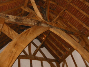 The roof of the Great Chamber