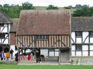 front of 17th C market hall