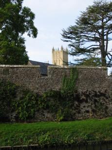 View of the Cathederal from the Silver Street side of the moat