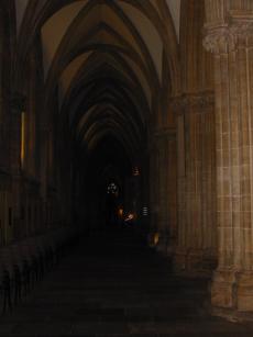 The north aisle of the cathederal