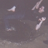 Photo of ex-president being thrown in the sea (72Kb)