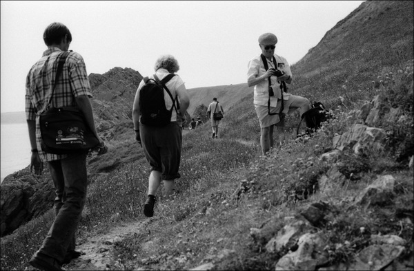 CIE 2006, conference excursion to Oxwich (FE2 50/1.8 ADOX CHM 125)