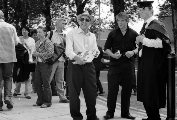 Tudor and friends graduate, July 2006 (FE2, F3 50/1.8, 100/2.8 ADOX CHM 125 and 400)