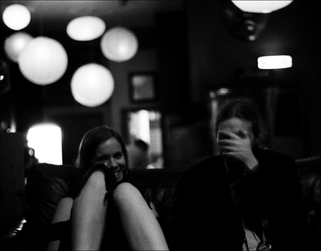 TR's leaving do, in the Monkey (F3 50/1.8 TMAX 400 at 800 in DDX)